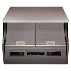 AEG X56342SE10 Built-In Cooker Hood, Grey